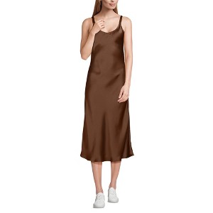 Lands' End Women's Satin Slip Dress - 1 of 3