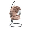 Barton Deluxe Hanging Chair w/Canopy Sun Shade Deep Cushion Lounge - 2 of 4
