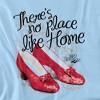 Wizard Of Oz Ruby Slippers Adult T-Shirt - 2 of 4
