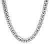 Steeltime 24" and 8.5" Men's stainless steel round link chain set - 3 of 4