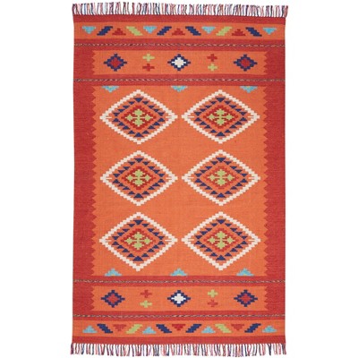 Nourison Baja Boho Geometric Southwestern Flatwoven Indoor Rug