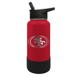 NFL San Francisco 49ers 32oz Thirst Hydration Water Bottle - 1 of 3