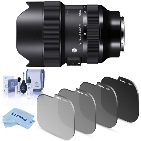Sigma 14 24mm F 2 8 Dg Dn Art Lens For Leica L Mount W Haida Rear Lens Nd Filter Target