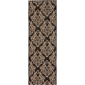 Courtyard CY6930 UV & Stain Resistant Non-Shedding Power Loomed Indoor/Outdoor Rugs - Safavieh - 1 of 4