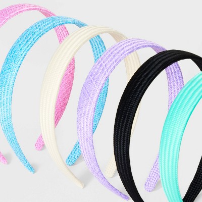 Girls&#39; 6pk Woven Headband Set - art class&#8482;_2