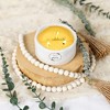 Pavilion Gift Company - 50 Years - 8 oz - 100% Soy Wax Reveal Candle Scent: Tranquility - Flame Candles - 2 of 4