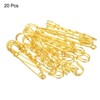 Unique Bargains Metal Decorative DIY Women's Clothing Dress 4 Holes Sewing Brooch Pins 20 Pcs - 3 of 4