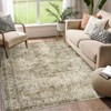Vintage Area Rug for Living Room, 8x10 Non-Slip Machine Washable Rug for Kitchen, Indoor Floor - 2 of 4