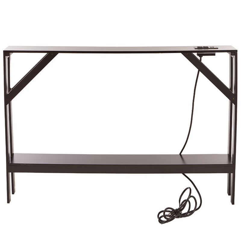 The Lakeside Collection Skinny Sofa Table with Outlet, 1 of 6