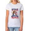 4th of July Women's T-Shirt Star Spangled Mama Patriotic Sparkler - 2 of 4