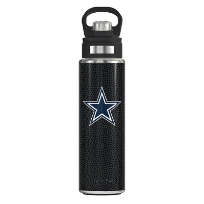 NFL Dallas Cowboys Rush 24 oz Stainless Steel Water Bottle with lid 