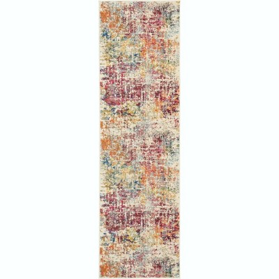 Nourison Celestial 2'x6' (6' Runner) Pink/multicolor Area Rug Colorful ...