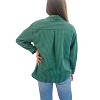 Women's Melody Pinstripe Pocket Blouse - Jade - 4 of 4