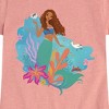 Girls' - Disney - Ariel in Water Fitted Short Sleeve Graphic T-Shirt - 2 of 4