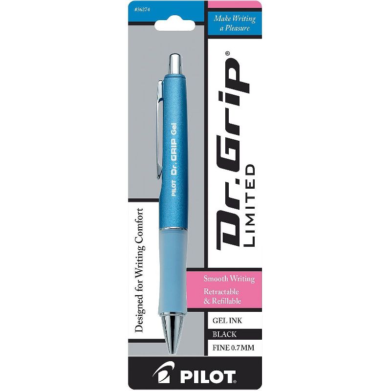 Pilot Pen Gel Retractable Black Ink/Assorted Barrel 36274, 1 of 9