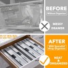 SpaceAid WrapNeat 2 in 1 Wrap Organizer with Cutter and Labels,for 12" Roll (Grey) - 2 of 4