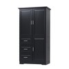 Chery Life Decorative Storage Cabinet with 3 Doors & 3 Drawers, for Bathroom, Living Room, Office - 2 of 4