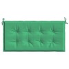 vidaXL Outdoor Bench Seat Cushion - Comfortable Oxford Polyester Fabric in Green 47.2"x19.7"x1.2" – Ideal Garden Furniture Accessory - 4 of 4