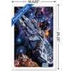 Trends International Star Wars: Global Art - Millennium Falcon Framed Wall Poster Prints - 3 of 4