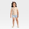 Toddler Girls' Ribbed Short Sleeve T-Shirt - Cat & Jack™ - 3 of 3