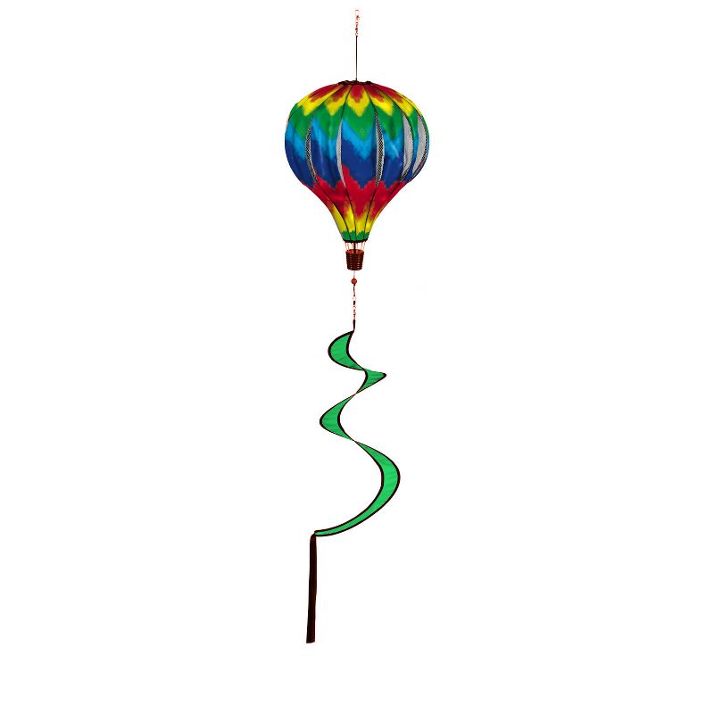 Evergreen Tie-Dye Chevron Balloon Spinner, 1 of 3