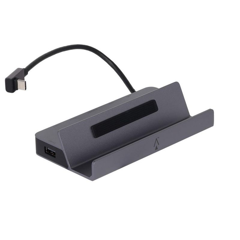 Dark Matter by Monoprice 6-in-1 Steam Deck Dock USB-C Charging Station with HDMI 2.0 4K@60Hz, Gigabit Ethernet, USB-A 3., 2 of 7