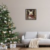 Stupell Industries Bunny with Snowy Holly Berries Framed Giclee Art - 3 of 4