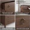 TackView Fluted Dresser for Bedroom Chest of Dressers Tall Dresser for Closet - 3 of 4