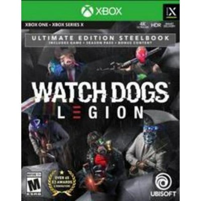 Watchdogs Legion - Ultimate Steelbook Edition fo Xbox One and Xbox Series X