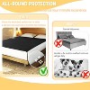 Catalonia Waterproof Mattress Protector, Love Blanket for Couples, Splash-Proof Bed Blankets, Stain Resistant & Noiseless Design for King/Queen Beds - 3 of 4