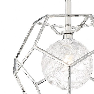 Norway Chrome Mini LED Pendant with Clear Glass Shade