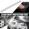 Unique Bargains Universal Vinyl Car Paint Protection Cover Wrap Roll Clear - 2 of 4