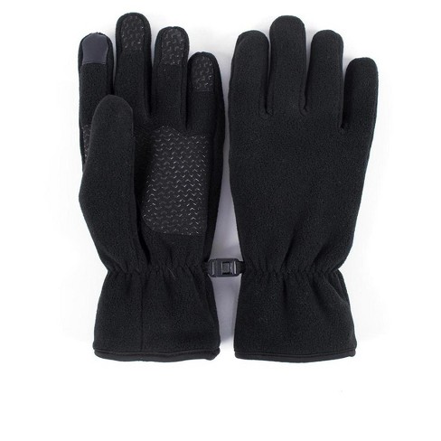 : Touch Classic | Men\'s Target Fleece Medium/large Screen Size - Black Gloves Waterton