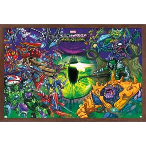 Trends International Marvel Avengers: Mechstrike Monster Hunters - Battle Framed Wall Poster Prints - 1 of 4