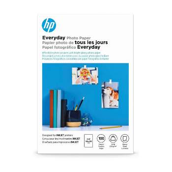 HP 4x6 100ct Everyday Glossy Photo Paper - CR759A