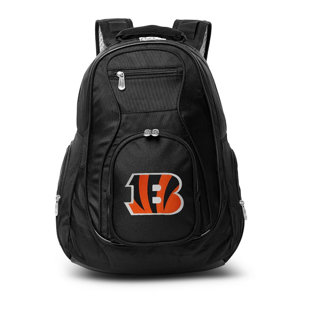 Photos - Travel Accessory NFL Cincinnati Bengals Premium 19" Laptop Backpack - Black