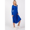 WEST K Women's Charlee Long Sleeve A-line Knit Dress with Pockets - 2 of 4