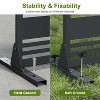 Spassway Outdoor Metal Privacy Screen Garden Fence Panels Patio Trellis Room Divider Decorative Wall Panels - 4 of 4