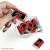 Big Dot of Happiness 2025 Red Graduation Party - Mini Candy Bar Wrapper Stickers - Small Favors - 40 Count - 2 of 4