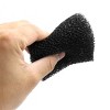 Unique Bargains Cylinder Pre-Filter Sponge Filter Media for Betta Aquarium Black 2.6" Dia 4 Pcs - image 4 of 4