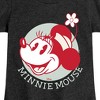 Girls' - Disney - Vintage Minnie Mouse Fitted Short Sleeve Graphic T-Shirt - image 2 of 4