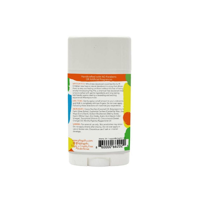 Play Pits Sonshine Kids&#39; Natural Deodorant - 2.65oz, 3 of 22