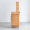 Vanity Desk Modern with Mirror and 4 Drawers for Bedroom 35.43in Wide-3irtyhousy - 3 of 4
