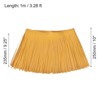 Unique Bargains Soft Faux Leather Double Side Fringe Trim for DIY Sewings - 2 of 4