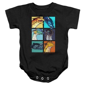 Baby Wings Of Fire Character Squares Infant Bodysuit - 1 of 3
