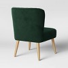 Chelidon velvet slipper chair new arrivals