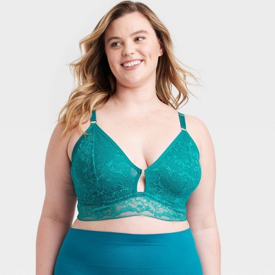 Padded Bralette in Teal Plus Size by Anemone – Hometown Heritage