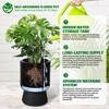14.2"Tall Planters Set of 2, Plant Pots, Self Watering Pots for Indoor Plants, Flower Pots with Built-in Drainage and a Water Level Monitor, for Patio - 4 of 4