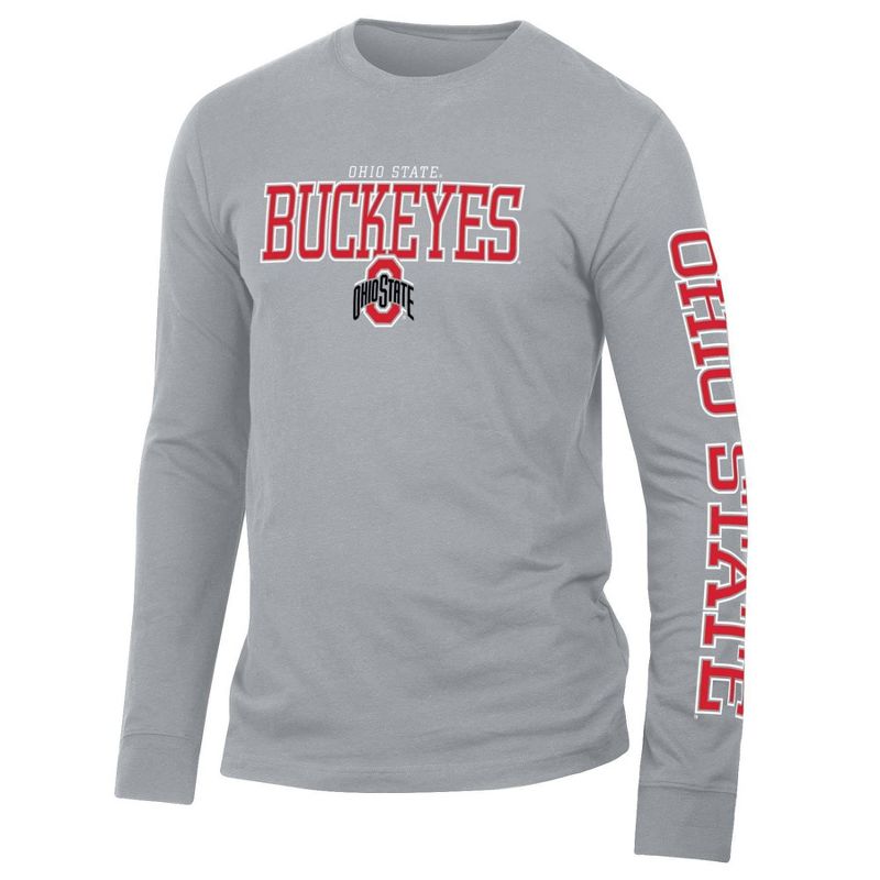 NCAA Ohio State Buckeyes Men&#39;s Long Sleeve T-Shirt, 1 of 4