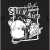 Squishmallows Concert Rock Out Women's Black Graphic Short Sleeve Crew Neck Tee - 2 of 3